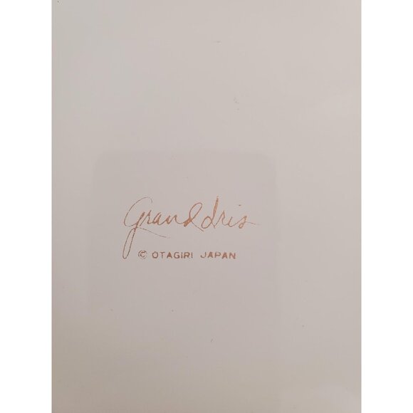 Vintage Japanese Otagiri iris set of 6 coasters in small trinket box - Picture 6 of 10